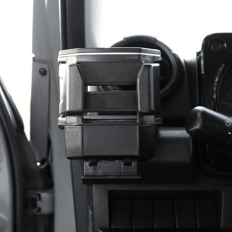 2-in-1 Cup Holder & Phone Mount for Suzuki Jimny JB64 / JB74 / JC74