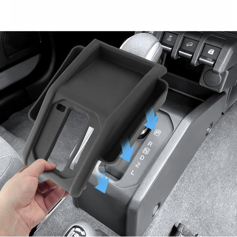 Silicone Gear Shift Storage Tray for Suzuki Jimny JC74 5-Door AT