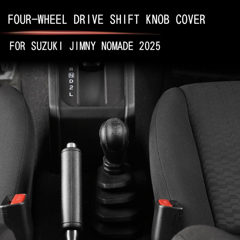 Leather Gear Shift Boot Cover for Suzuki Jimny Nomade JC74