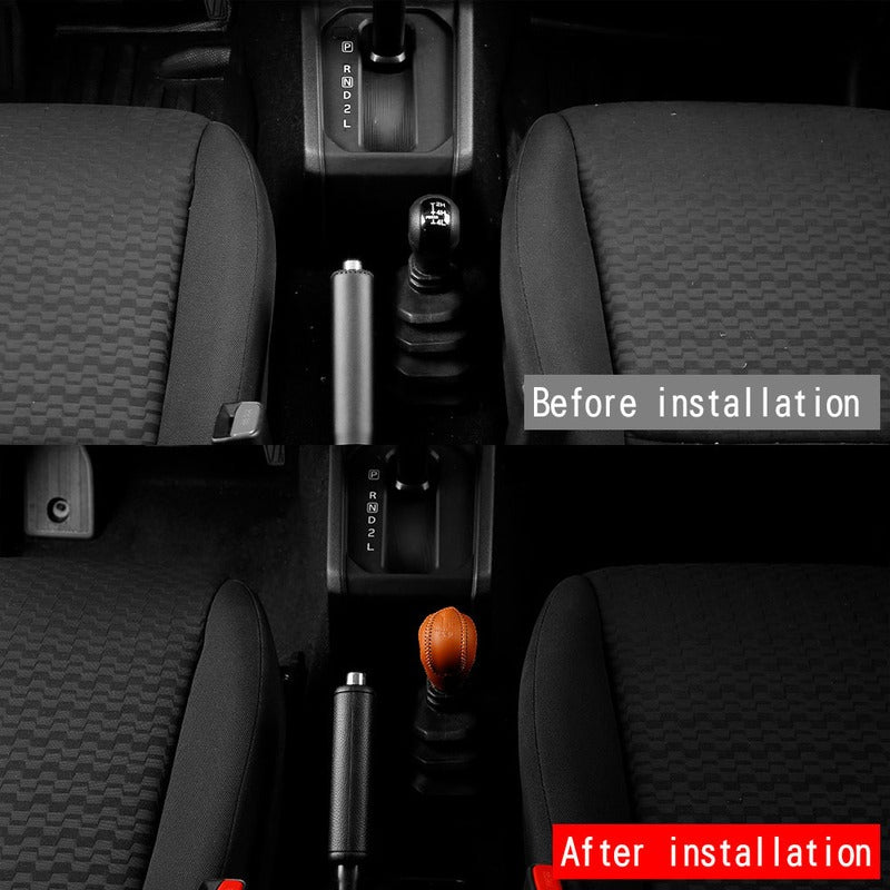 Leather Gear Shift Boot Cover for Suzuki Jimny Nomade JC74