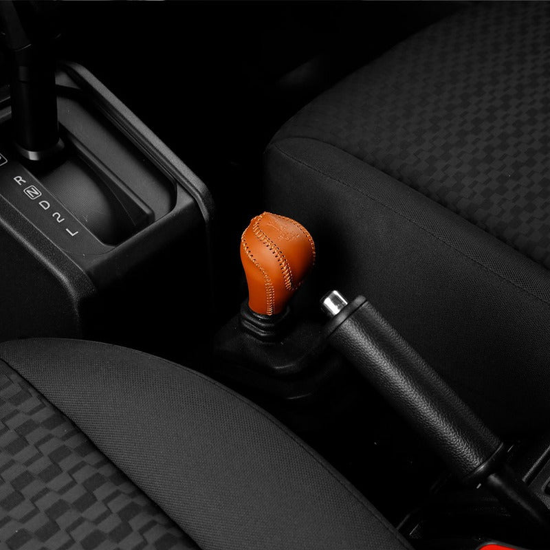 Leather Gear Shift Boot Cover for Suzuki Jimny Nomade JC74