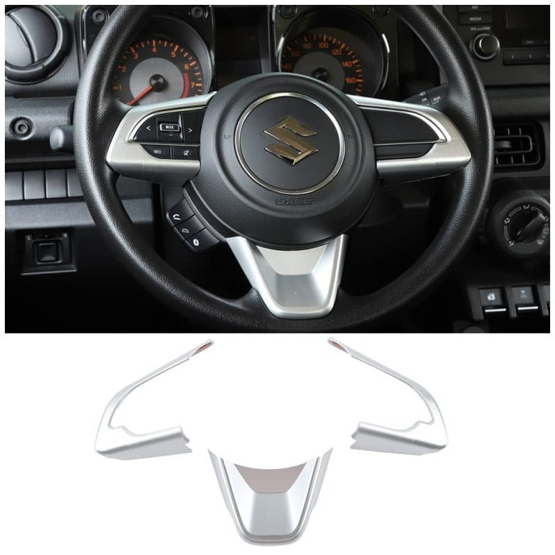 Steering Wheel Decorative Trim for Suzuki Jimny JB64 / JB74 / JC74