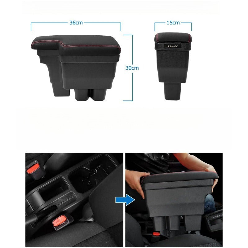 Center Console Armrest Storage Box for Suzuki Jimny JB64 / JB74