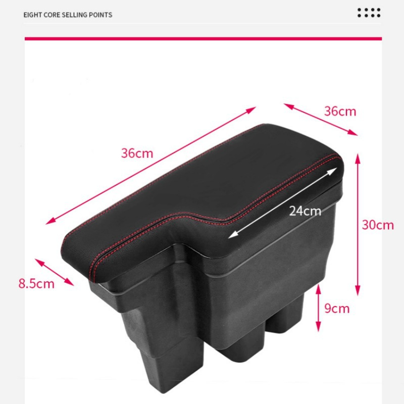 Center Console Armrest Storage Box for Suzuki Jimny JB64 / JB74