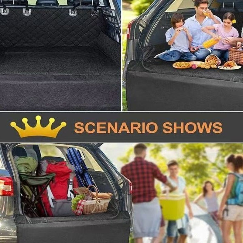 Waterproof polyester pet car trunk mat