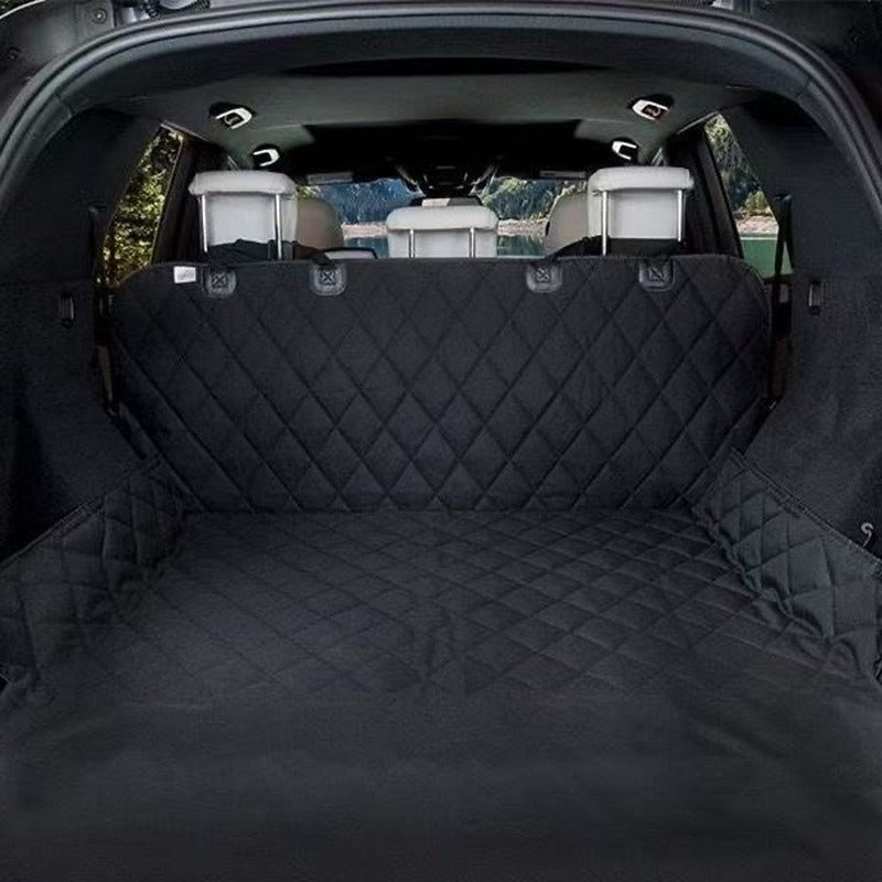 Waterproof polyester pet car trunk mat