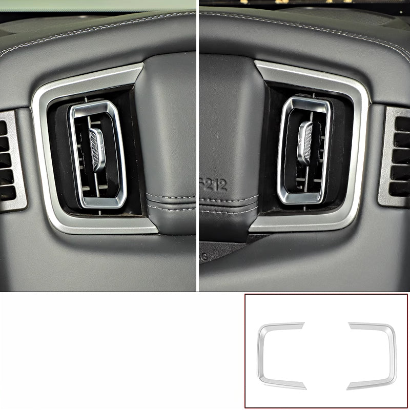 Air Vent Trim Frames For BAW 212 - Silver model/1 pair