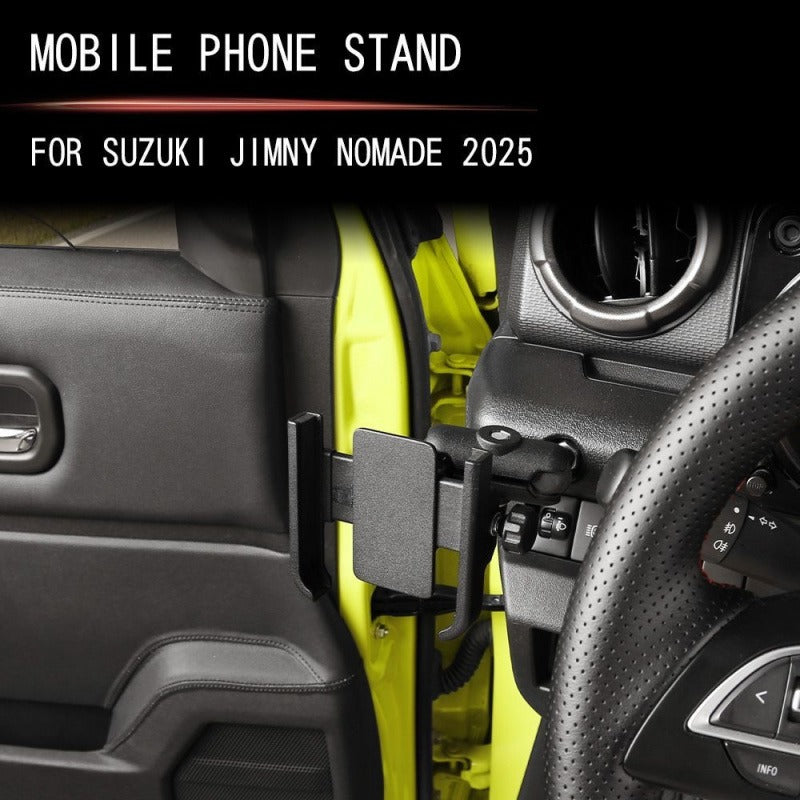 Aluminum Alloy Mechanical Phone Holder for Suzuki Jimny JB74 / JC74 - 2025 model