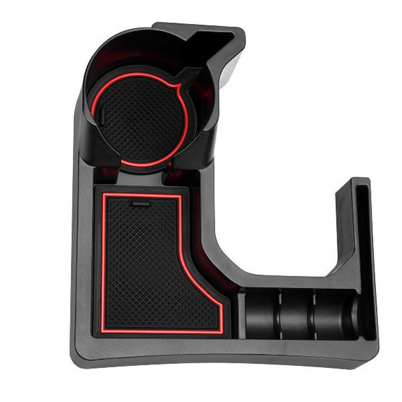 AT Center Console Cup Holder Storage Box for Suzuki Jimny JB64 / JB74 - Black