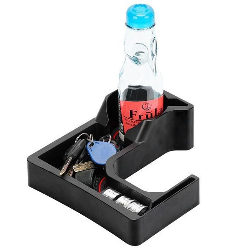 AT Center Console Cup Holder Storage Box for Suzuki Jimny JB64 / JB74 - Black
