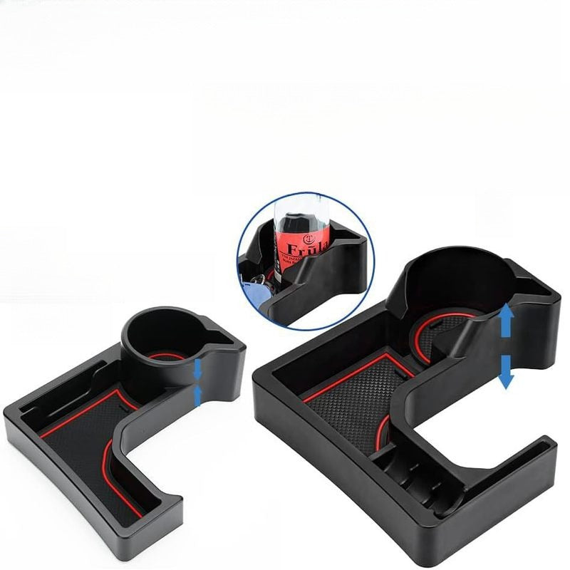 AT Center Console Cup Holder Storage Box for Suzuki Jimny JB64 / JB74 - Black