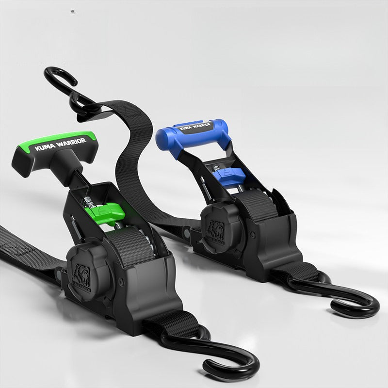 Automatic Retractable Ratchet Tie Down Straps
