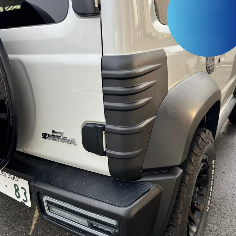 Body Corner Protector for Suzuki Jimny JB64 / JB74 / JC74 - Black-4-pack