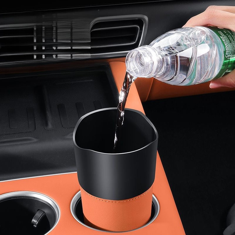 Car Cup Holder Trash Bin Storage Box