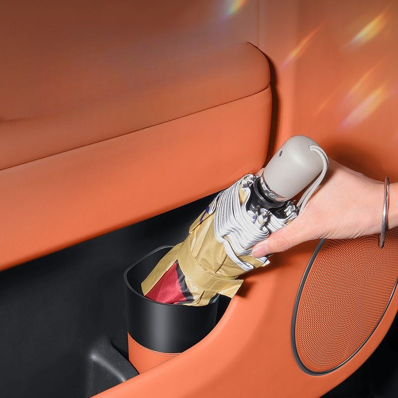 Car Cup Holder Trash Bin Storage Box