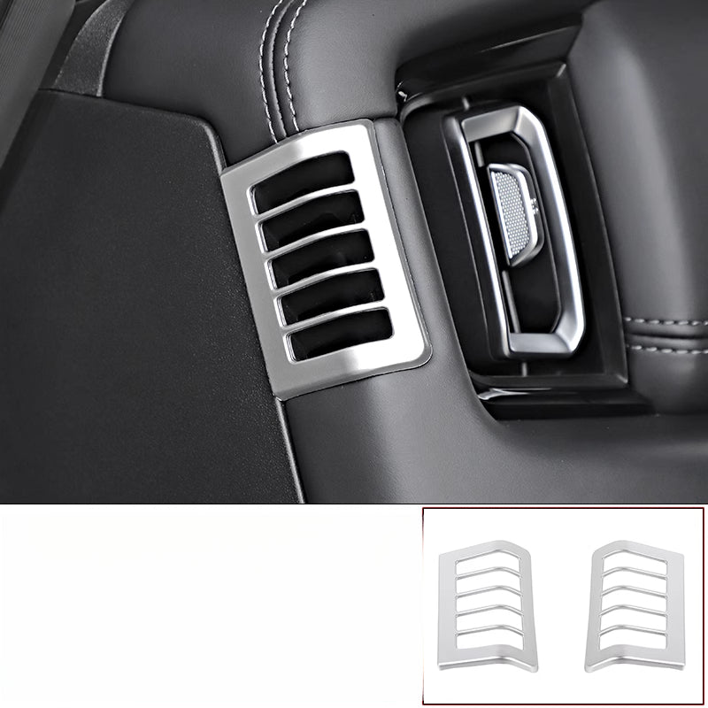Central Console Air Vent Covers For BAW 212 - Silver model/1 pair