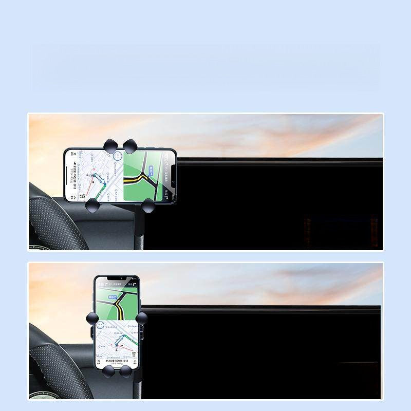 Custom Car Phone Mount for BAW 212 - Black-12.3-inch screen