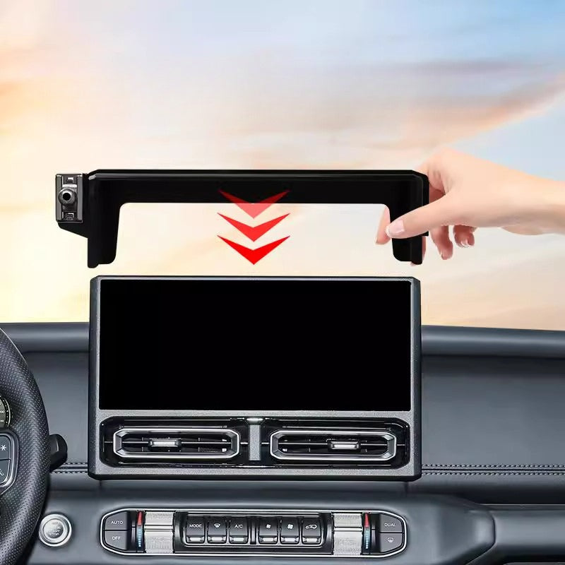 Custom Car Phone Mount for BAW 212 - Black-12.3-inch screen