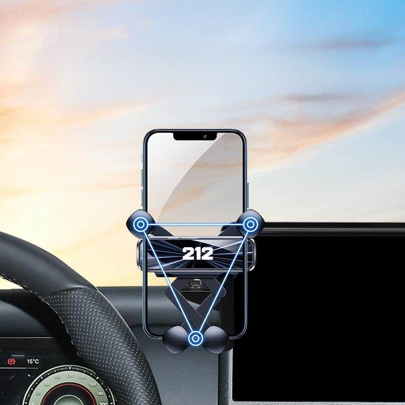 Custom Car Phone Mount for BAW 212 - Black-12.3-inch screen
