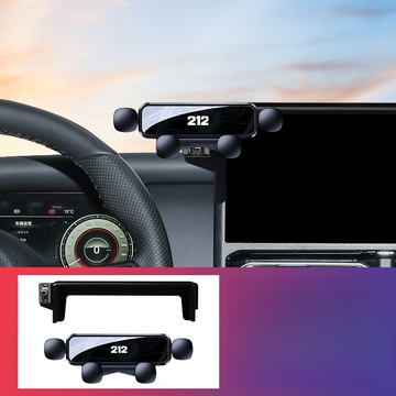 Custom Car Phone Mount for BAW 212 - Black-12.3-inch screen