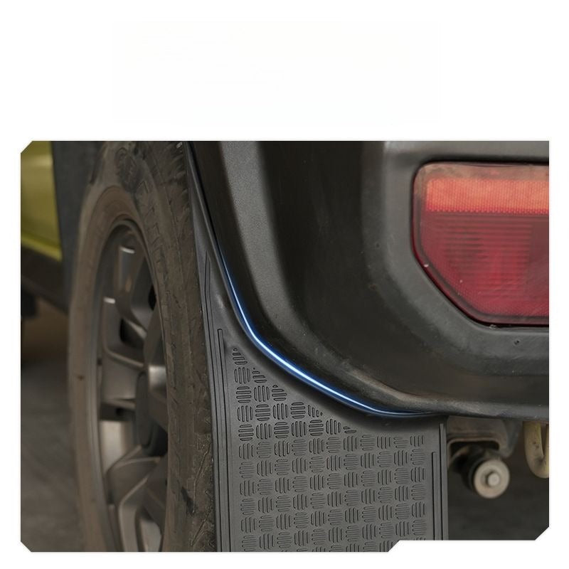 Custom-fit mud flaps for Suzuki Jimny - 4 pieces