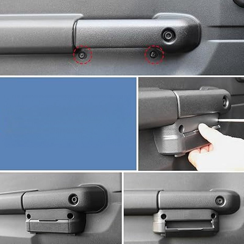 Door Handle Storage Box for Suzuki Jimny JB64 / JB74 / JC74 - Two-door version - 2-piece set