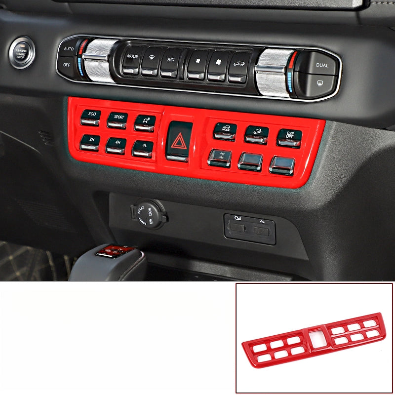 Emergency Light Switch Panel For BAW 212 - Red Style