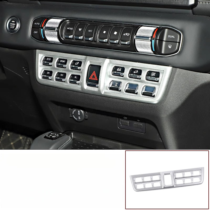 Emergency Light Switch Panel For BAW 212 - Silver Style