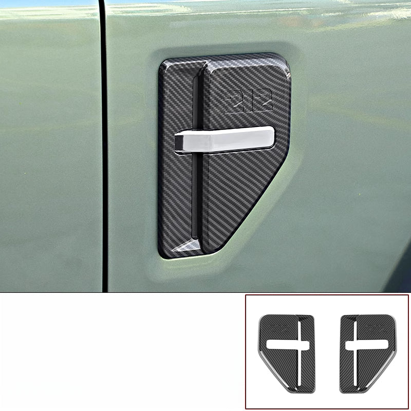 Fender Vent Covers Protective Exterior Trim For BAW 212 - Carbon fiber pattern