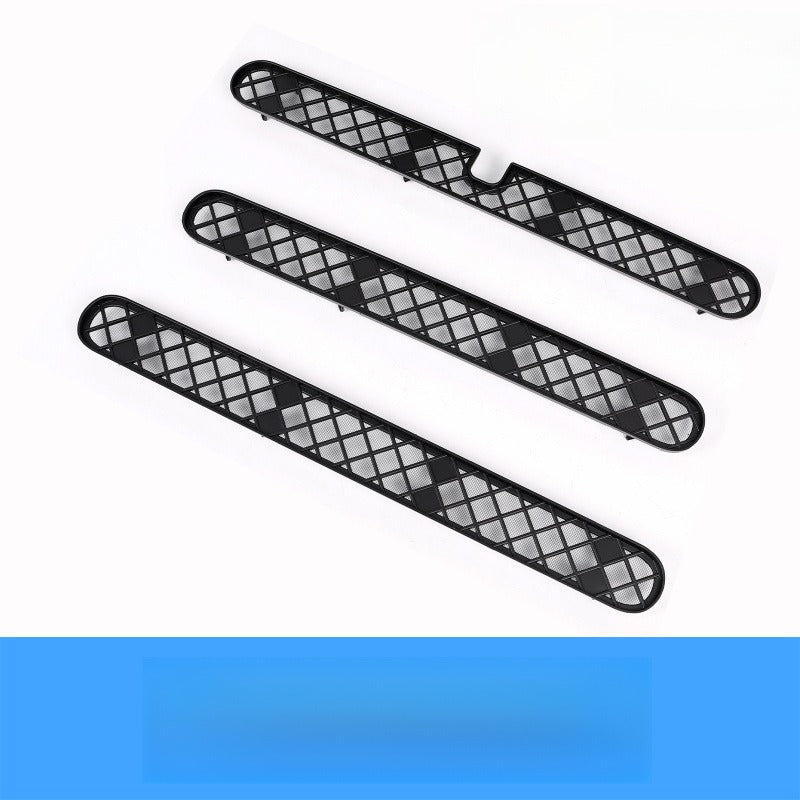 Front Grille Radiator Protection Mesh Anti-Insect Net for BAW 212T01 - Glossy black