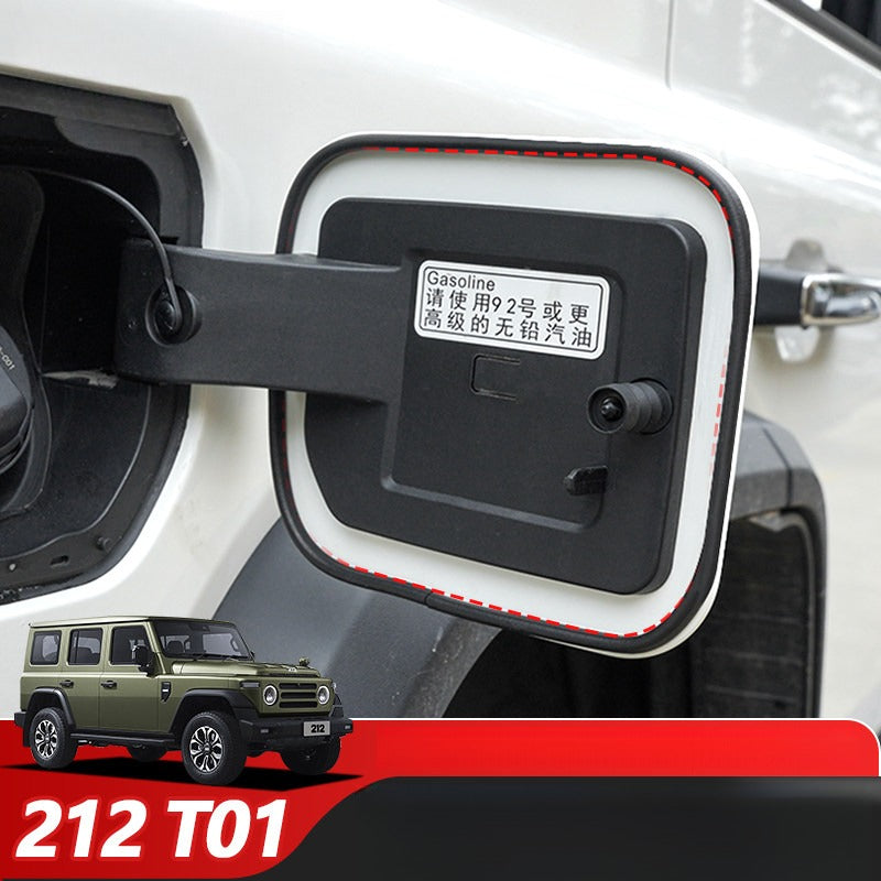Fuel Tank Cap Sealing Ring Dust Protection Strip for BAW 212 T01 - Black