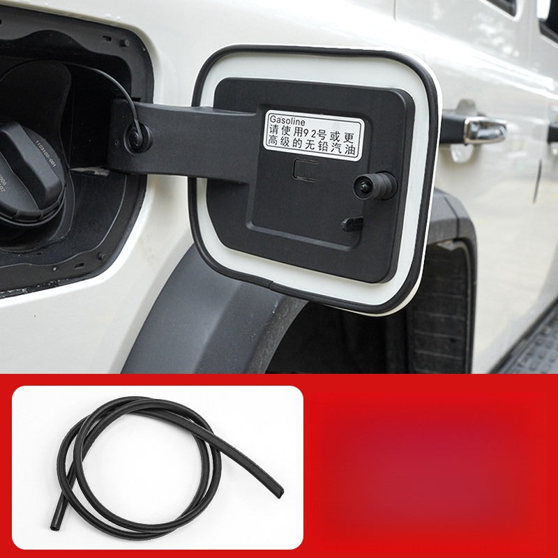 Fuel Tank Cap Sealing Ring Dust Protection Strip for BAW 212 T01 - Black