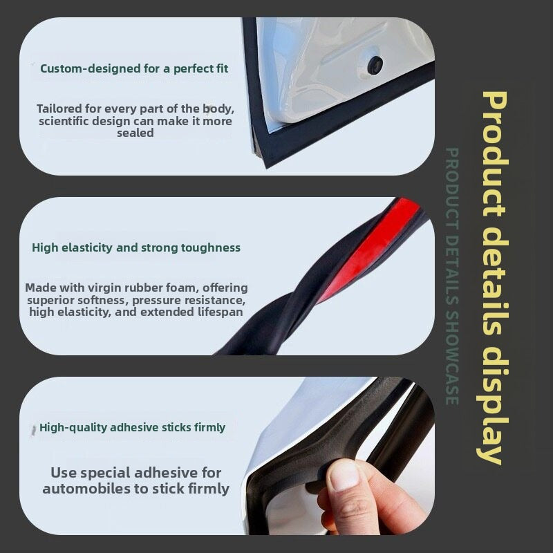 Full Door Weatherstrip Seal Kit for BAW 212 T01 - Full vehicle sealing strips