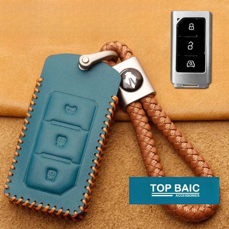 Genuine Leather Key Cover for BAW 212