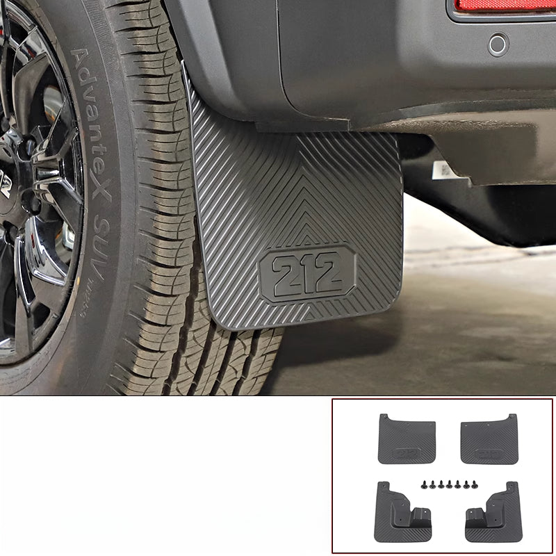 Mud Flaps Heavy-Duty Front & Rear Splash Guards For BAW 212 - 1 Set (4 Pieces) / BAW 212