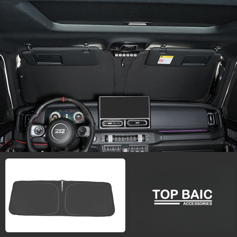 Premium Windshield Sunshade for BAW 212 T01 - Windshield sunshade (1 piece)