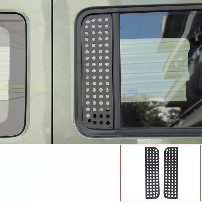 Rear Door Window Trim For BAW 212 - Round Hole Style 1 Pair