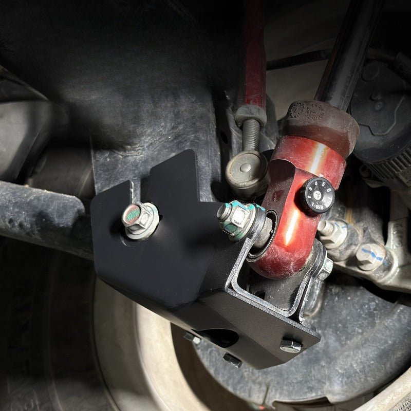 Rear Shock & Lower Control Arm Skid Plate for BAW 212 T01 - Black