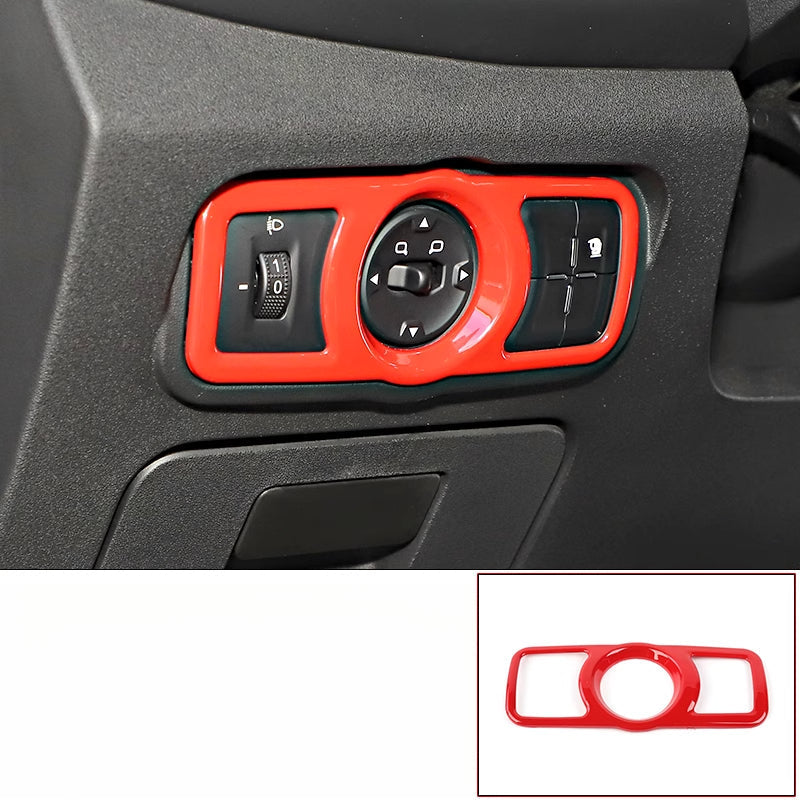 Rearview Mirror Switch Trim For BAW 212 - Red model/1 piece