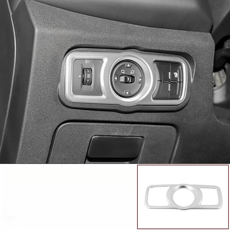 Rearview Mirror Switch Trim For BAW 212 - Silver model/1 piece