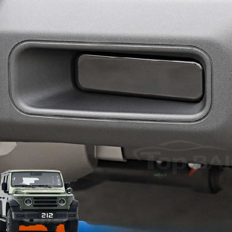 Smoked Fog Light Cover BAW 212 - -Blackened Translucent Model-[Light-Transmitting/Non-Destructive Installation] 1 Pair