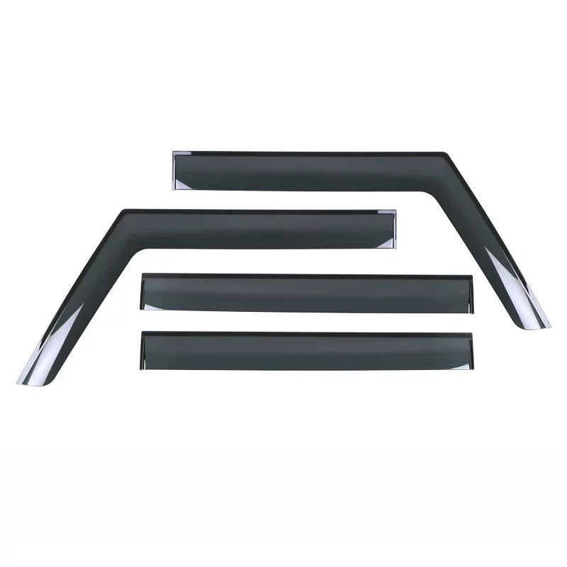 Thickened & Widened Window Visors for BAW 212 | Rain & Sun Guards - Black