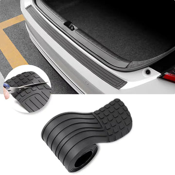 Universal Trunk Bumper Guard & Door Sill Protector - All-plastic cuttable