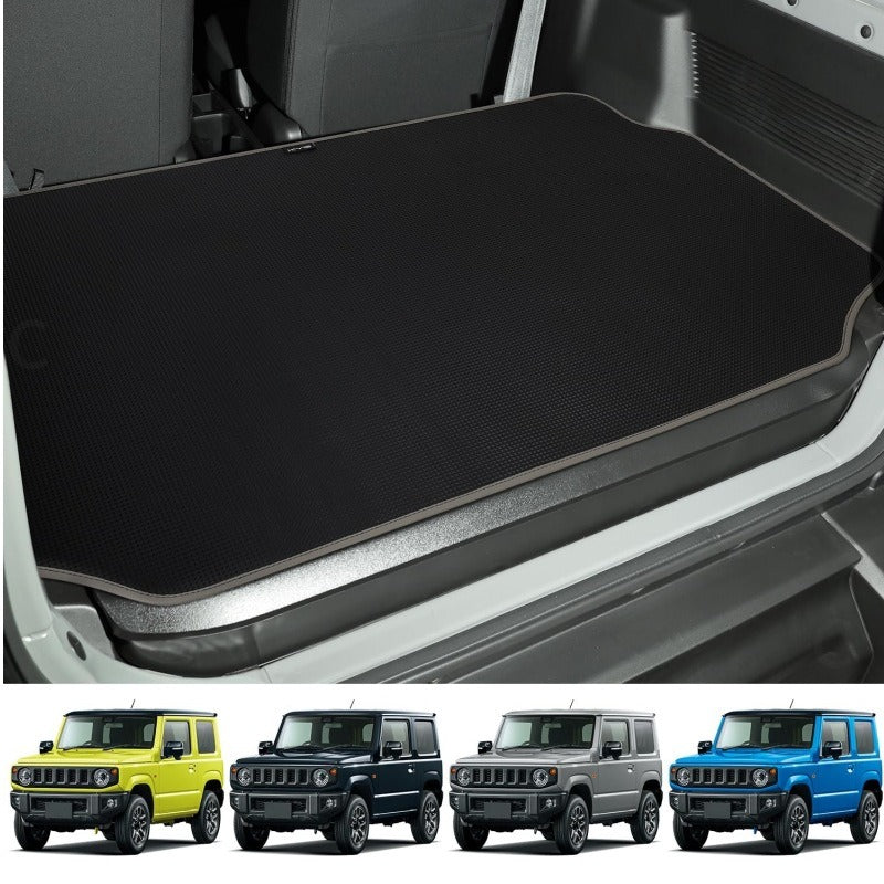 Waterproof PVC Trunk Mat for Suzuki Jimny JB64 / JB74 - Black